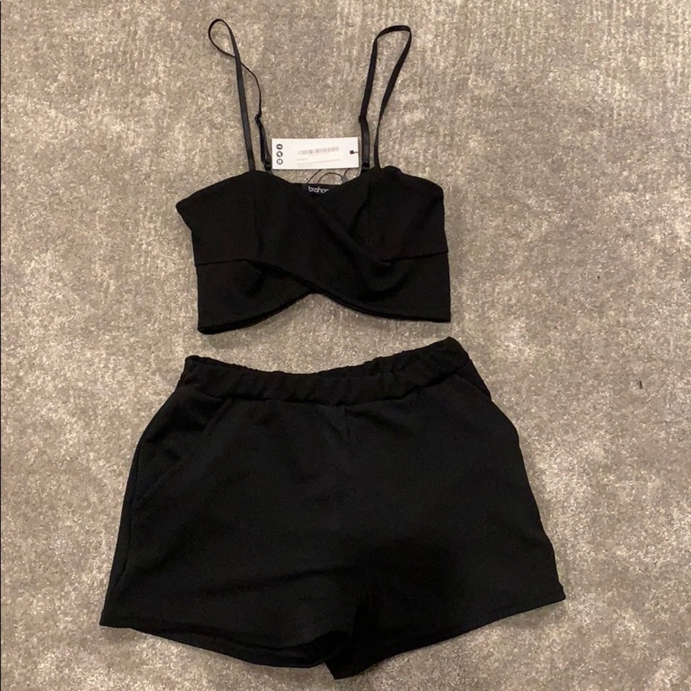 Black two piece set